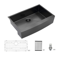 undermount farmhouse kitchen sink steel